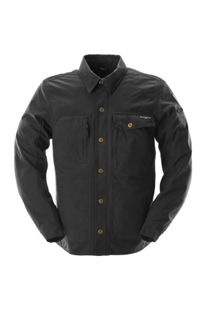 Overhemd/Motorshirt Furygan Eirik Zwart L