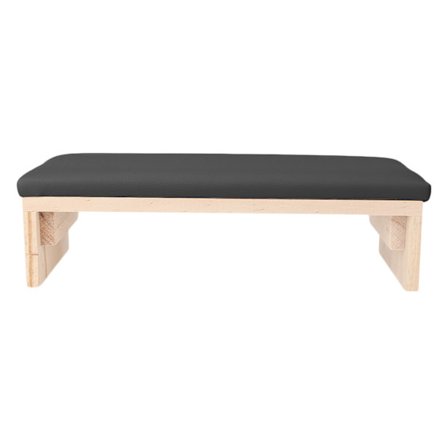 Neglepude i professionelt blødt PU-læder til neglekunst i salon og hjemmebrug til gør-det-selv-negleteknikere - sort