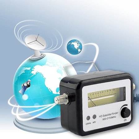 Digital Satellittsignalfinner Meter Kompass Fta Tv Finder