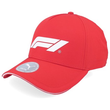 Puma - Motor - Red - adjustable - Cap - Kids F1 Logo Pop Red A-Frame Adjustable - Hatstore