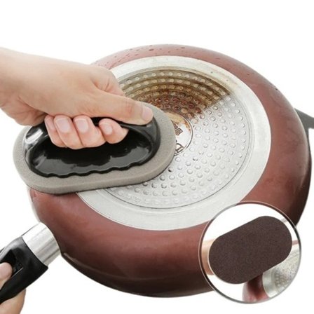 Magiskt kök svamp borste melamin svamp rengöring borste avkalkning kniv panna kruka rengöring stark sanering borstar