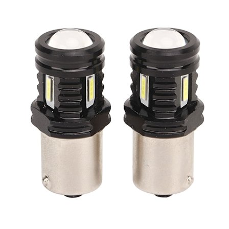 2kpl LED-polttimo 120W 1500LM BA15S 1156 Super Bright 12-24V universal henkilöauton katumaasturille RV White Light 6000K