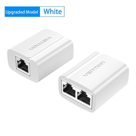 Vention RJ45 Splitter 1 til 2 RJ45 Splitter Nettverk Adapter Hunn Nettverk Extender Forlengelse Kobling for Bærbar PC Ethernet kabel