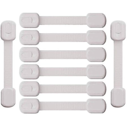 Børnesikring til Vinduer, Baby Skabsblokering, 8 stk. Baby Sikkerhedsskuffestop, Skabsblokeringer og Låse