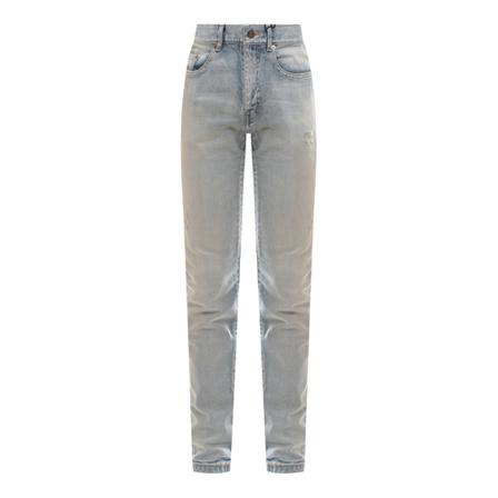 Saint Laurent Straight Jeans , Blauw , Heren , Maat: W34