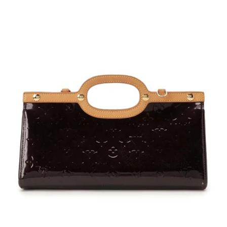 Louis Vuitton Vintage Pre-owned Leather handTass , Bruin , Dames , Maat: ONE Size Vintage Tassen