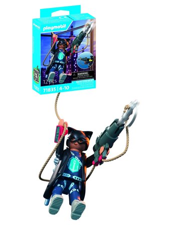 Shadow Super Hero Black PLAYMOBIL