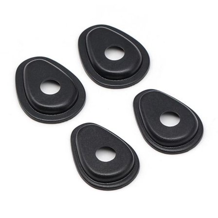 4 STK/sett Front Blinklys Base Avstandsstykker Adapter Pakning