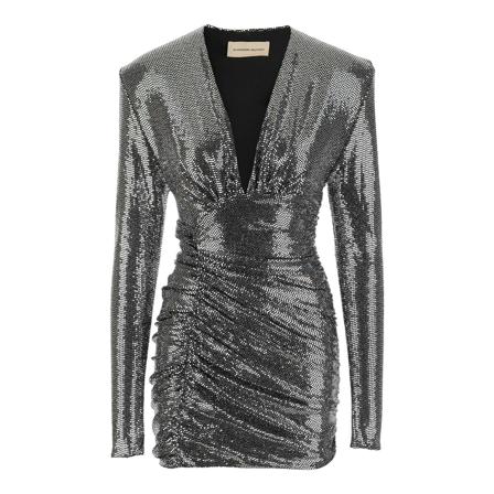 Alexandre Vauthier Party Dresses , Grijs , Dames , Maat: S Feestjurken