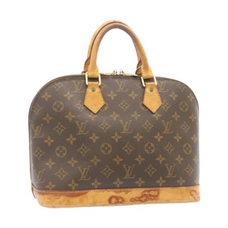 Louis Vuitton Vintage, pre-owned Alma Bruin, Dames, Maat:ONE Size,leer