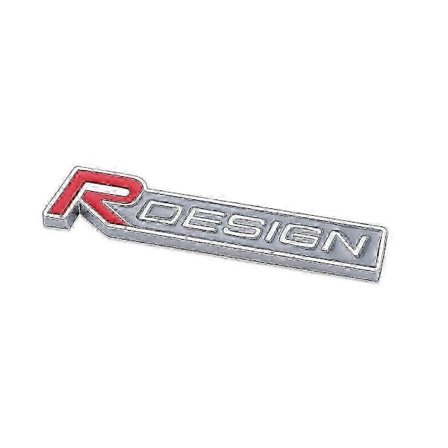 Auton muotoilu R design -merkki metallitarrat, yhteensopiva Volvo Rdesign XC90 S60 XC60 V70 S80 S40 V50 V40 V60 C30 S60 XC70 V90 -lisävarusteiden 