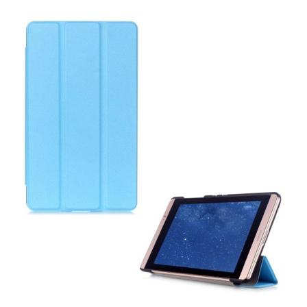 Hamundarson tri-fold læder-etui til Huawei MediaPad M2 8 - Lyseblå Blue