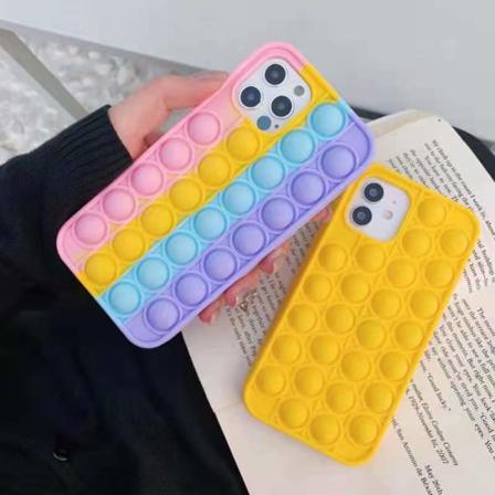 Iphone 6/7/8/se - Pop It Fidget Skal Yellow