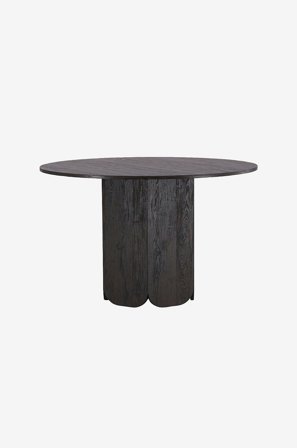 Venture Home - Tekla rundt spisebord - Svart - Spisebord - Fra Homeroom