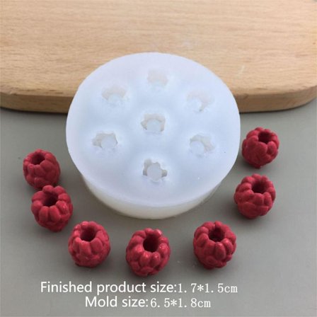 Kynttilän mold mold RASPBERRY MOLD L VADELMA