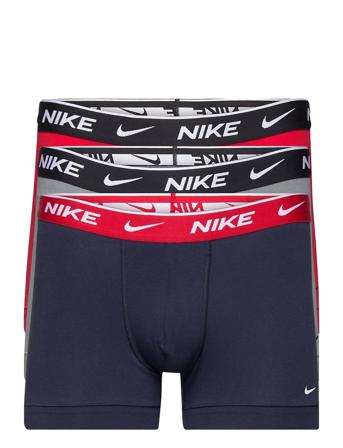 Trunk 3Pk Bokserit Monivärinen/Kuvioitu NIKE Underwear