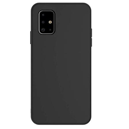 Samsung Galaxy A51 - Professionelt blødt cover Svart