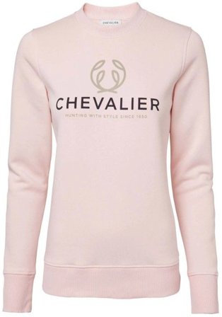 Chevalier Logo Sweatshirt Women Soft Pink