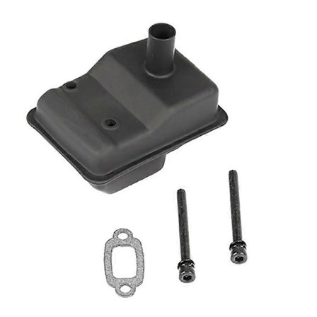 Metal Eksospotte Kompatibel med 23Cc 29Cc Motor Kompatibel med 1/5 HPI Baja Rc Bil leker Deler-WELLNGS