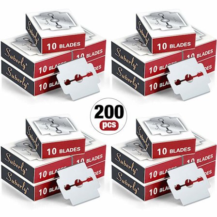 Uusin malli 2025, 200 kpl kovettumahöylän vaihtoteriä, maissihöylän ruostumattomasta teräksestä valmistettuja teriä kovettumien poistoon jalkojen 