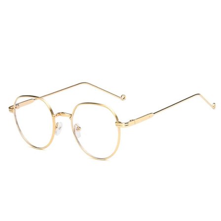 Anti-Blue Light Glasses Oversized briller GULD