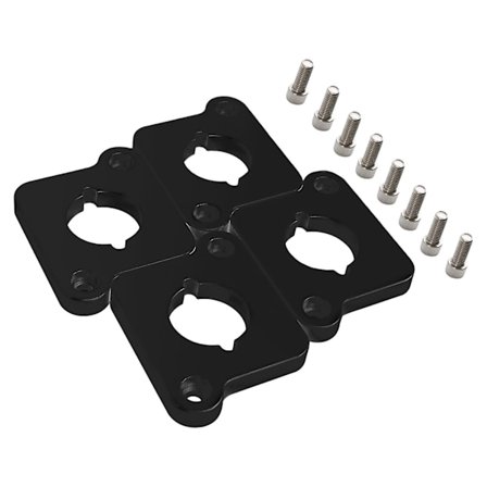 Coilpack Adapterplader Billet 1.8T til 2.0tfsi Metal Erstatning Tændspole Adapter Kraftige Autodele til 1.8T 20V Motorer