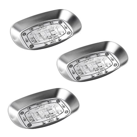 3 st Nordic Retro Småbrickor Snacks Tallrik Hotell Servis Pasta Tallrik