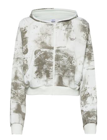 Cl Cloud Splatter Fullzip Hoodie Multi/mönstrad Reebok Classics