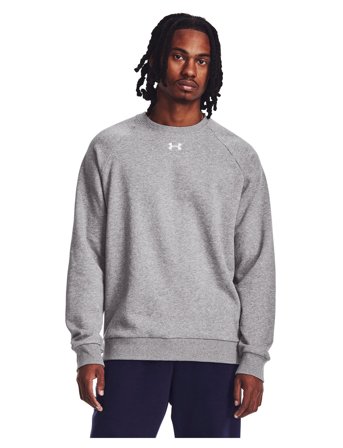 Under Armour Ua Rival Fleece Crew - Grey - XL