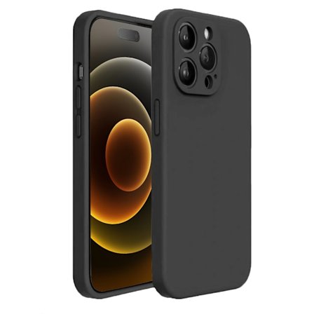 iPhone 12 Pro Skal - Matt Svart med Kameraskydd | Slitstarkt och Stilrent Skydd