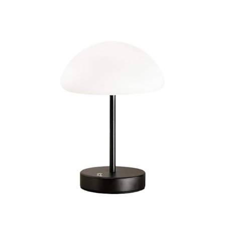 Mushroom RGB LED Stemningslampe - 3 Fargeendringer, Fjernkontroll, 4000mAh Batteri, Vanntett_OF