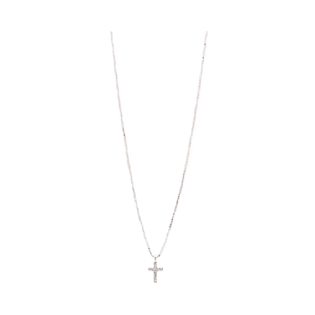 Pilgrim Halsband, Clara Crystal Smycken & klockor Dam Silver ONESIZE