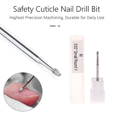Manikyr Nail Art icle Clean Nail Drill Bits Head Milling ters