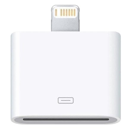 Lightning til 30-pin Adapter Støtter Lading og Dataoverføring Kompatibel med iPhone iPad iPod 11 XS X 8 7Plus 6S 6S Plus 5S SE