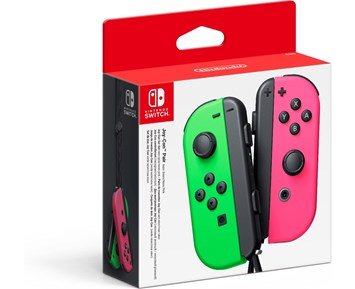 Nintendo Switch Joy-Con Pair Neon Green, Neon Pink - Fyndvara - Joy-Con handkontroller till Nintendo Switch
