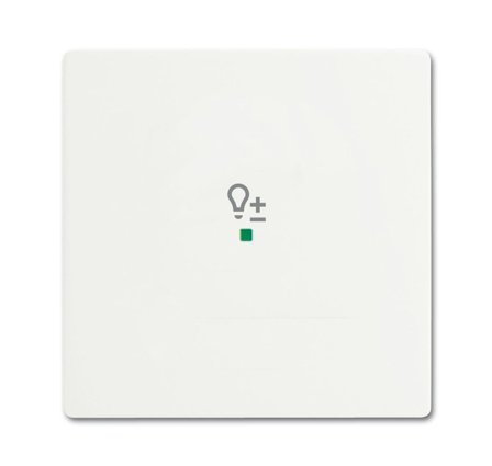 ABB Future Linear 6220-0-0605 Enkelvippa dimmer Vit, Strömbrytare & vägguttag