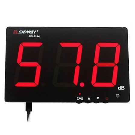 Sndway Sw-525a Desibelmåler for støyovervåking og lydtesting - yuhao