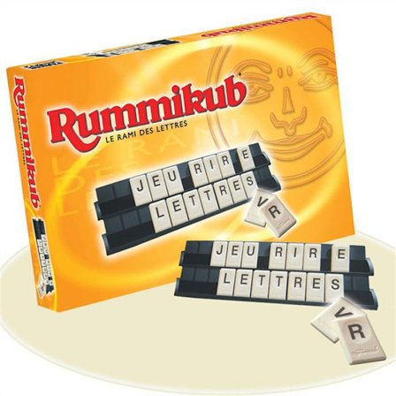 HASBRO GAMING - Rummikub Lettres - Brädspel
