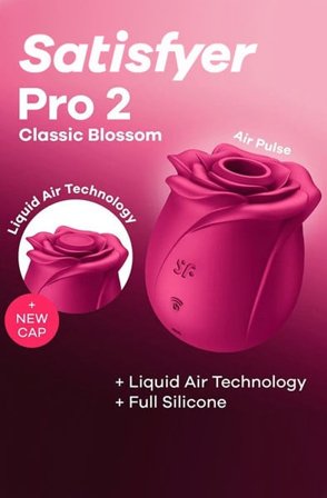 Satisfyer Pro 2 Classic Blossom - Vuxen.dk - Favoritter til hende
