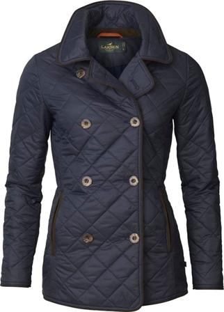 Laksen Women ́s Bath Quilted Jacket Jaktjackor Varmfodrade Blue S