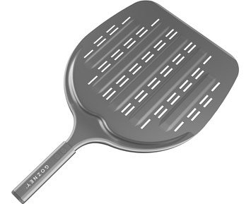 Gozney Roccbox Pizzaspade kort - Fyndvara - Pizzaspade i aluminium med perforeringar