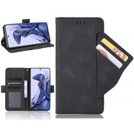 Xiaomi Redmi Note 12 lompakkokotelo PU-nahkainen 6-POCKET Winston V3