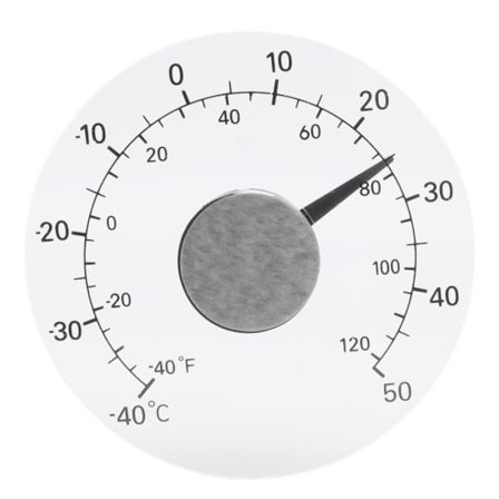 Vindus termometer utendørs termometer transparent vanntett selvklebende dør vindu temperatur for hjemmet