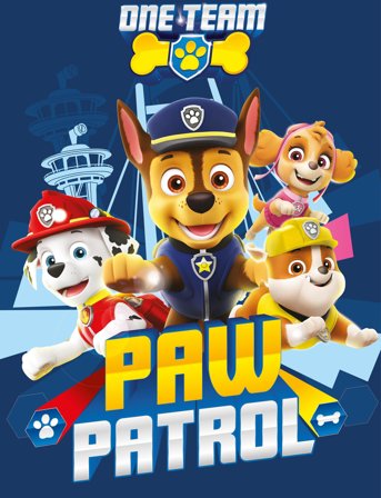 BrandMac | Fleece Paw Patrol - Pp 1046 B - 100X140 Cm | 100X140CM