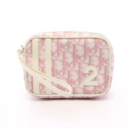 Dior Vintage Pre-owned Pouch Pink, Dame Vintage Tasker, Størrelse: ONE Size
