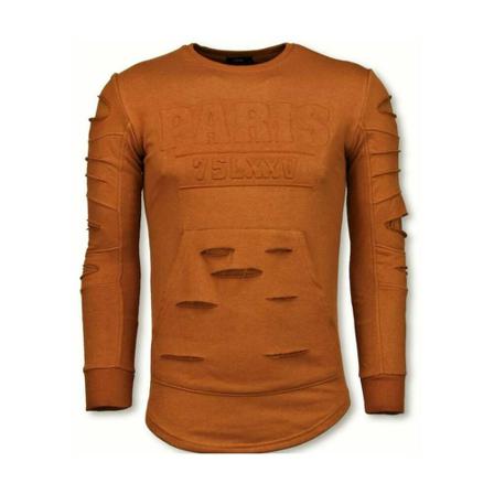 True Rise - Tröjor - Orange - Herr - Storlek: L, Herr, Storlek: L