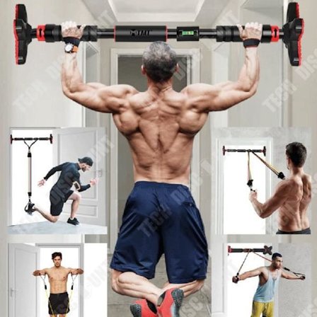 TD Vaakatuilla sisävetotanko Kotona Monitoiminen kuntoiluväline ilman seinäporauksia kotona