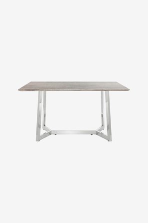 Loft24 - Spisebord Tinto 120 - Grå - Spiseborde - Fra Homeroom