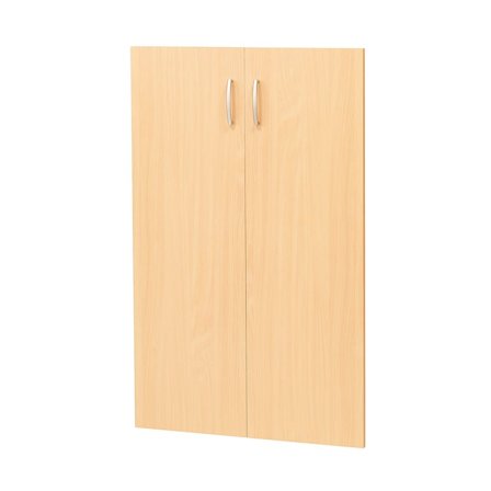 Cabinet doors FLEXUS, 3 shelf height, H 1210 mm, beech