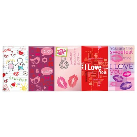 Ystävänpäivä Maitosuklaa 5 kpl